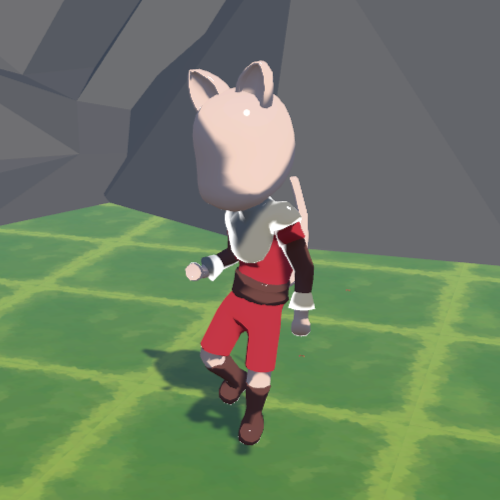 In game Grass sorcerer in red armor